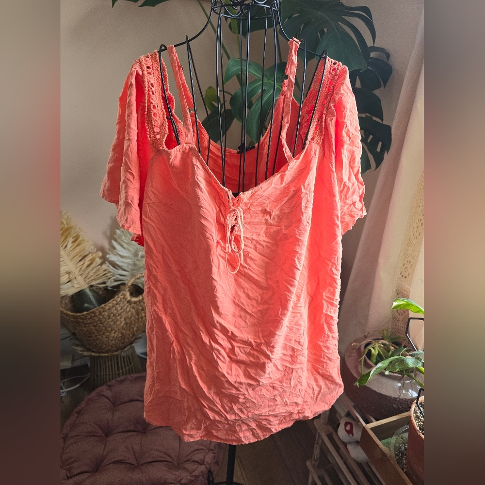 Torrid Off Shoulder Blouse NWT